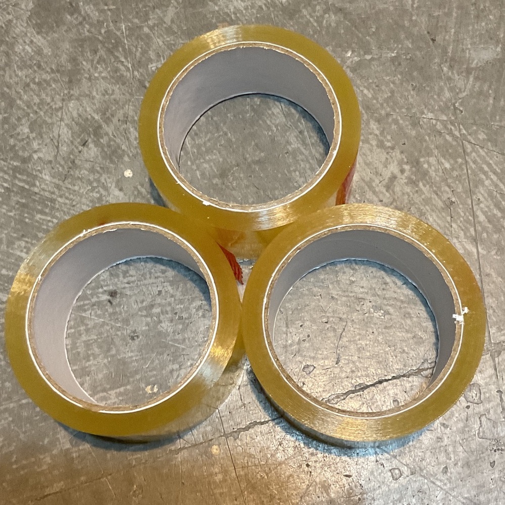 Clear Packing Tape Rolls